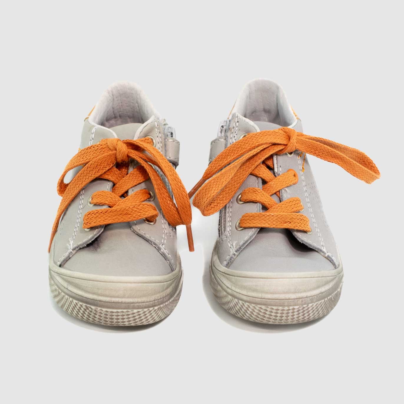 Chaussure-Enfant-Bellamy-ROBO-Gris-Cuir-Bottillon-Up