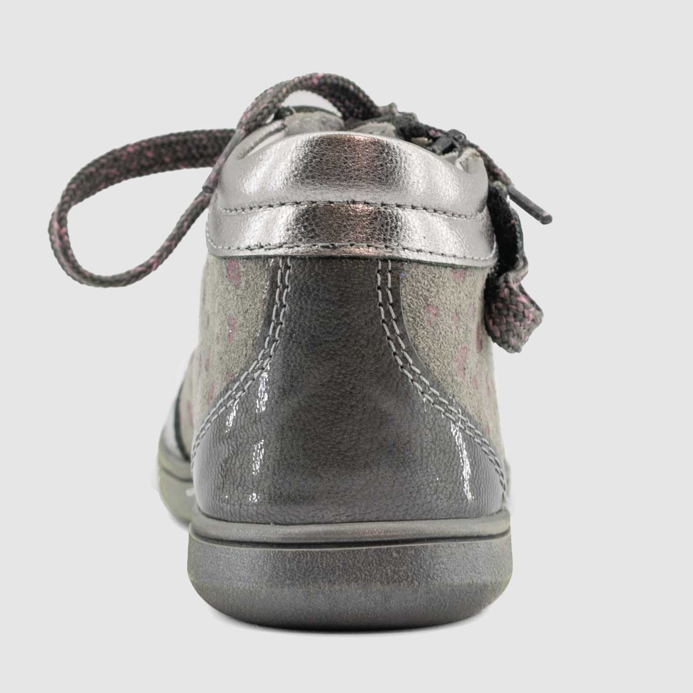 Chaussure-Enfant-Bellamy-VANDA-Gris-Cuir-Imprime-Bottillon-back