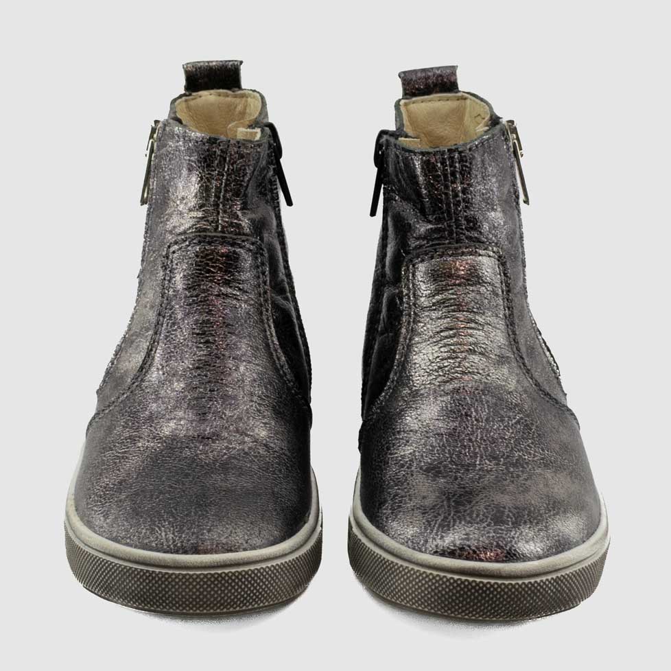 Chaussure-Enfant-Fille-Bopy-SHAKILA-Etain-Cuir-Bottillon-Up