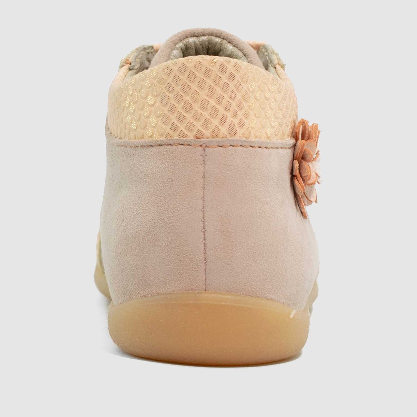Chaussure-Enfant-Little-Mary-GARDENIA-Rose-Poudre-Cuir-Nubuck-Bottillon-Back