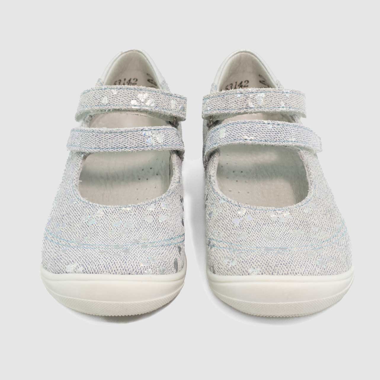 Chaussure-Enfant-LittleMary-GRACIEUSE-Bleu-Ciel-Cuir-Imprime-Nu-Pied-Up