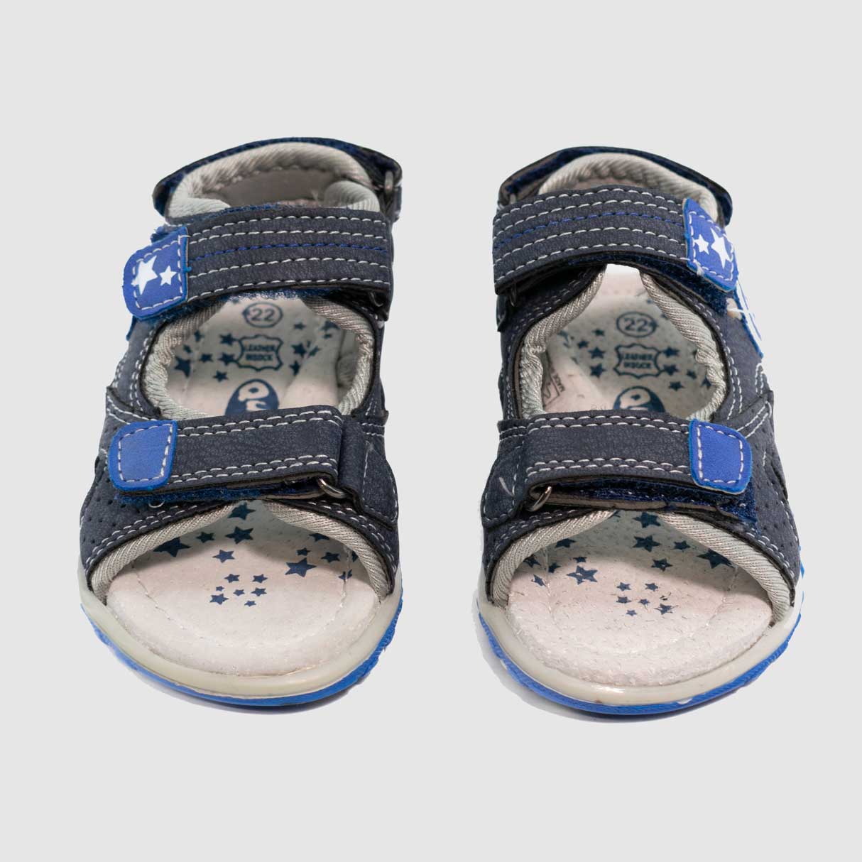 Chaussure-Enfant-Quickly-VIRGIL-Marine-Synthetique-Nu-Pied-Up