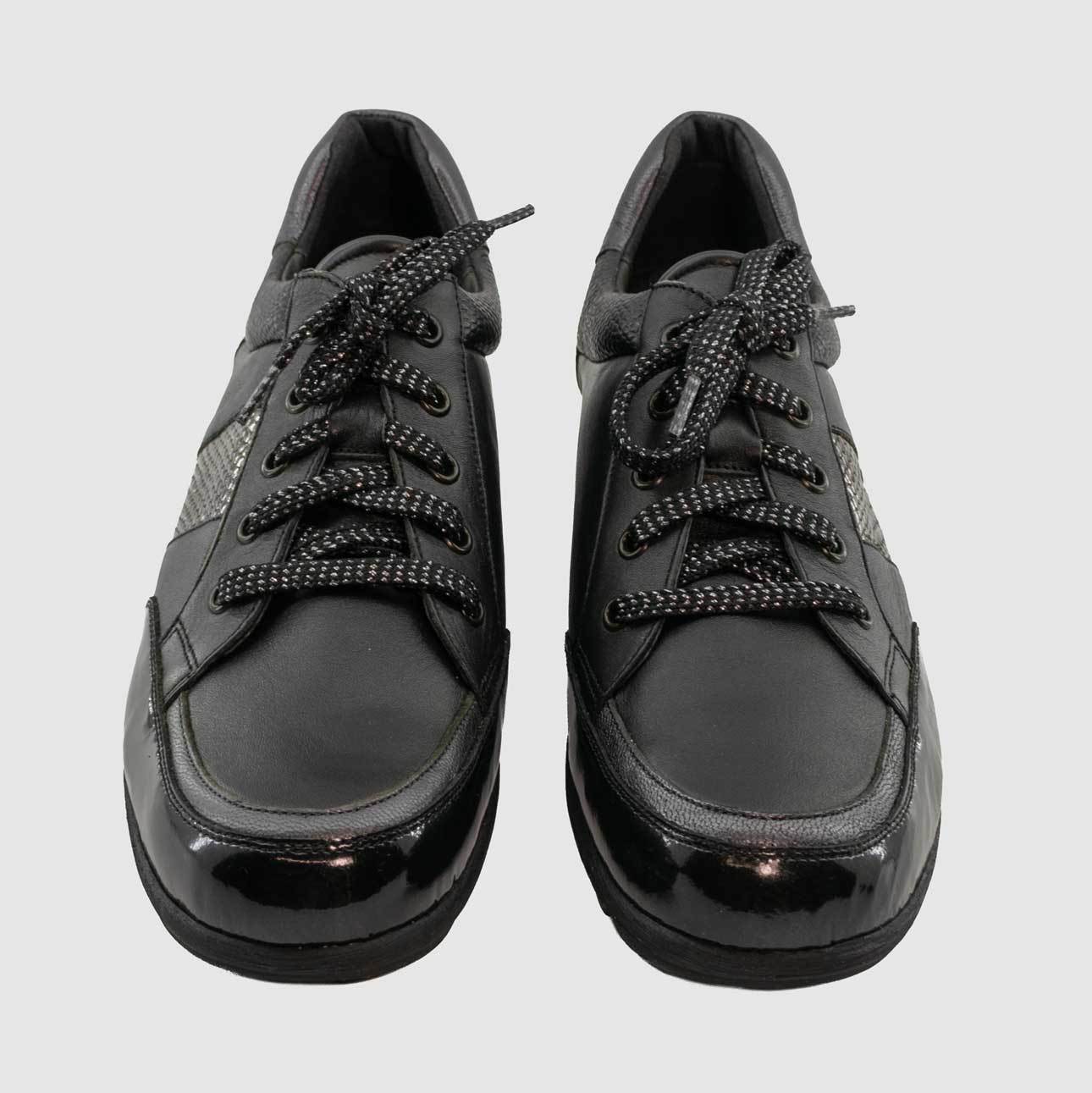 Chaussure-Femme-Artika-LULUSAN-Noir-Cuir-Sport-Up