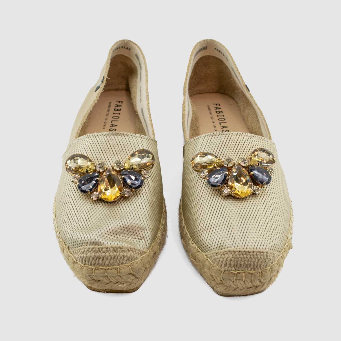 Chaussure-Femme-Fabiolas-GREID-Beige-Cuir-Espadrille-Up