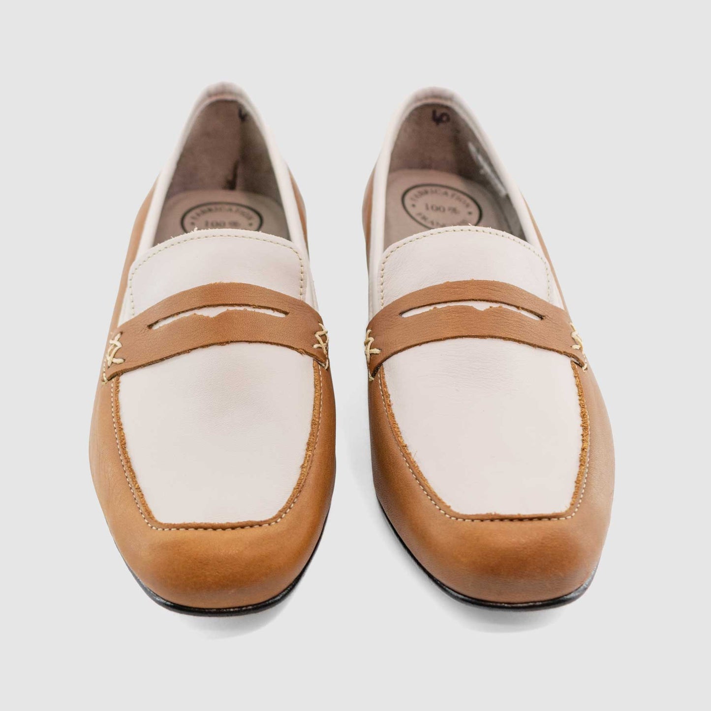 Chaussure-Femme-Houcke-PUMA69-Camel-Cuir-Trotteur-Up