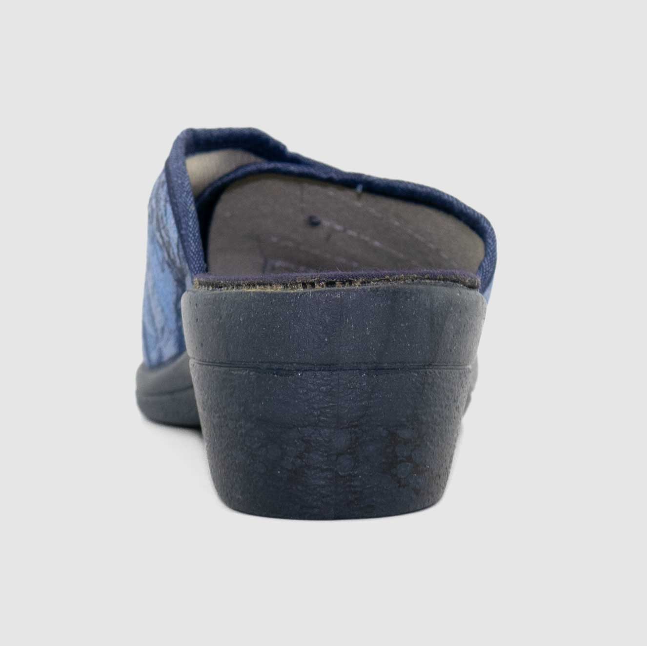 Chaussure-Femme-La-Vague-Plastigom-HERVE-Bleu-Toile-Fantasie-Pantoufle-Back