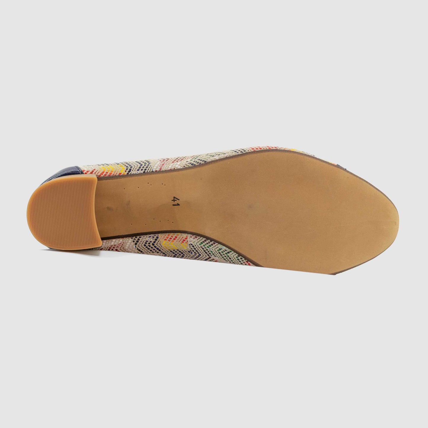 Chaussure-Femme-Metayer-WAFABE-Marine-Multi-Couleur-Cuir-Vernis-Trotteur-Under