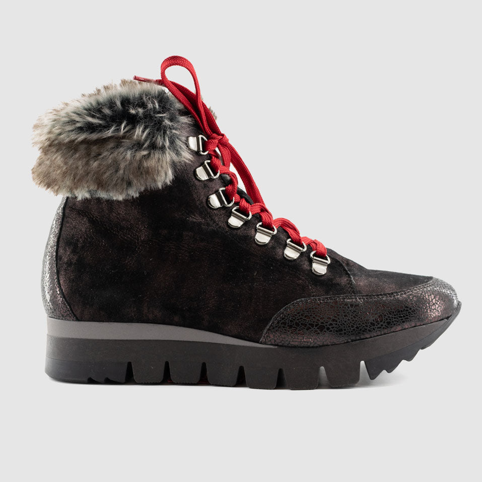 Chaussure-Femme-colonnier-ostadul-marron-cuir-imprime-bottillon-Side