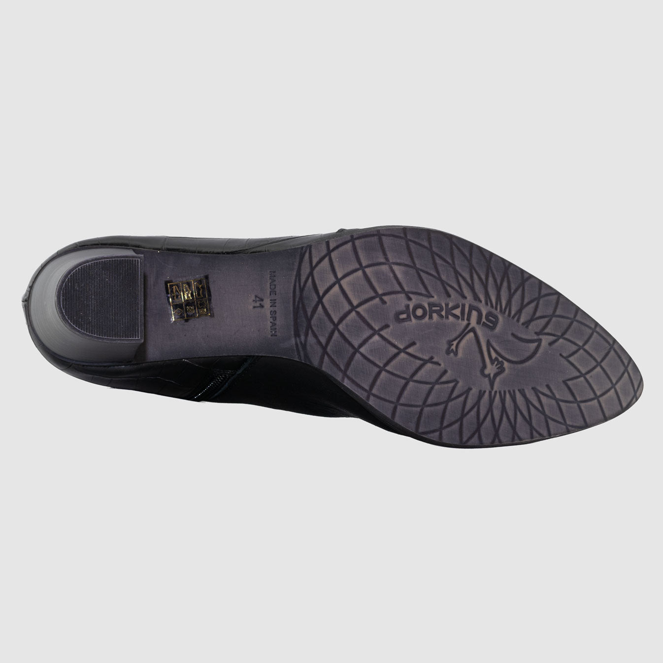Chaussure-Femme-dorking-deisy-noir-cuir-bottine-Under