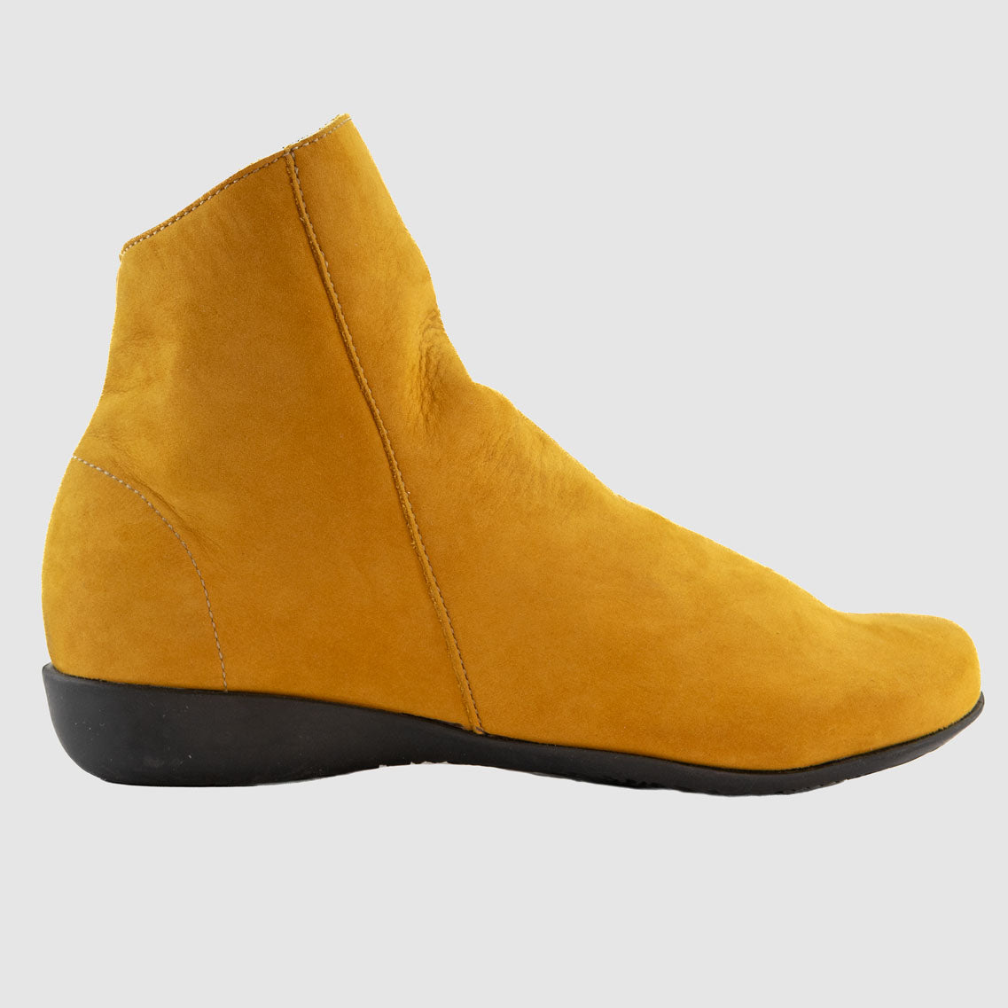 Chaussure-Femme-hirica-lassie-ocre-nubuck-bottillon-Side