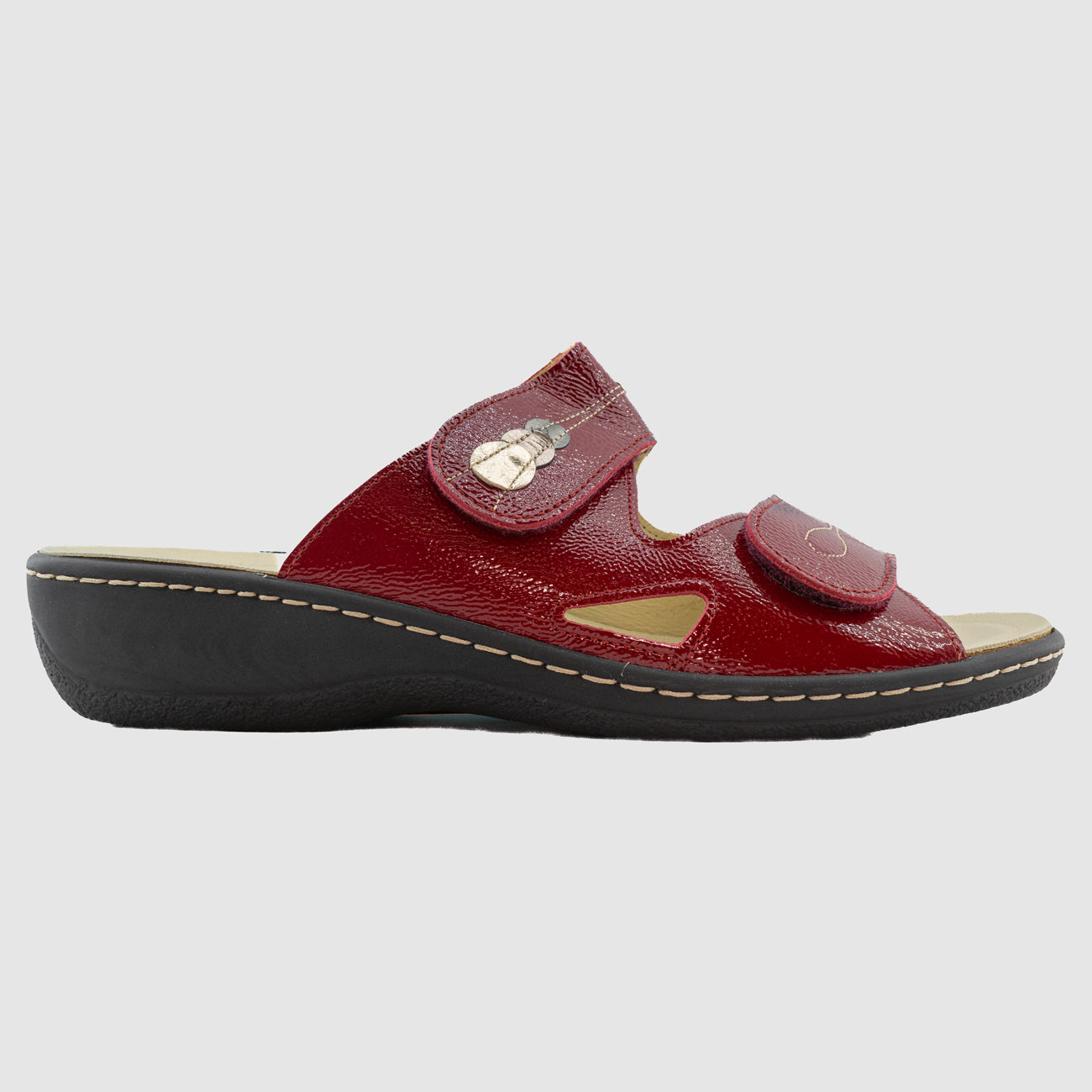 arbell-troyes-garant-camomille-rouge-cuir-vernis-mule-2