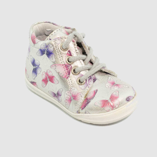 Chaussure-Enfant-Bellamy-RAMBA-Argent-Imprime-Papillons-Couleur-Bottillon