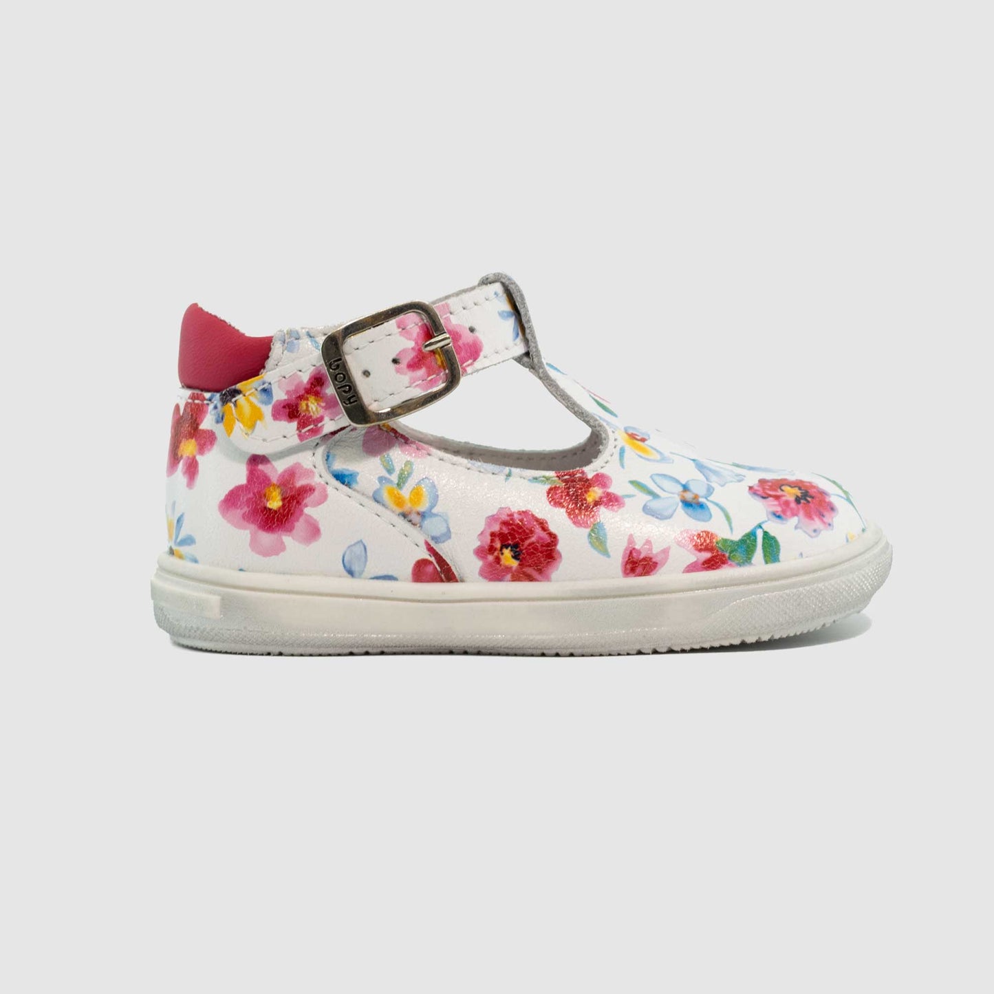 Chaussure-Enfant-Bopy-RALIA-Blanc-Couleur-Bottillon-Side