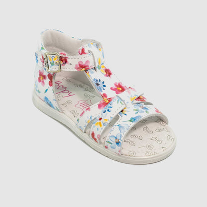 Chaussure-Enfant-Bopy-ROSANA-Blanc-Couleur-Cuir-Nu-Pied