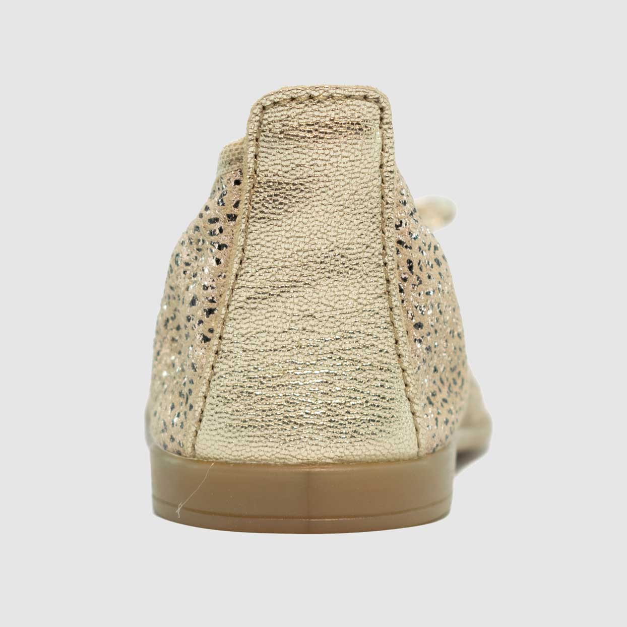 Chaussure-Enfant-Bopy-SECRET-Beige-Cuir-Imprime-Ballerine-Back