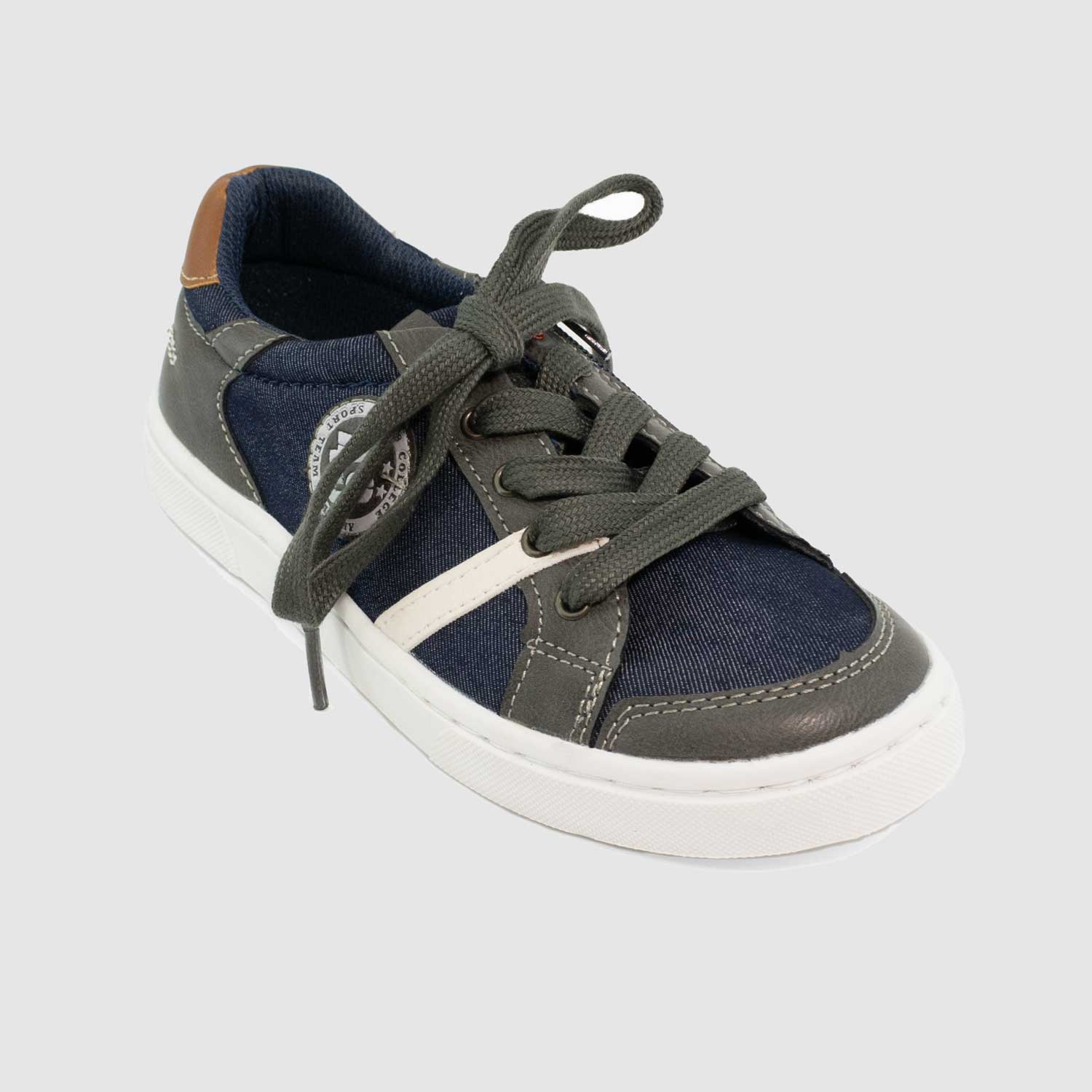 Chaussure-Enfant-Bopy-TIPIAZIP-Marine-Toile-Sport