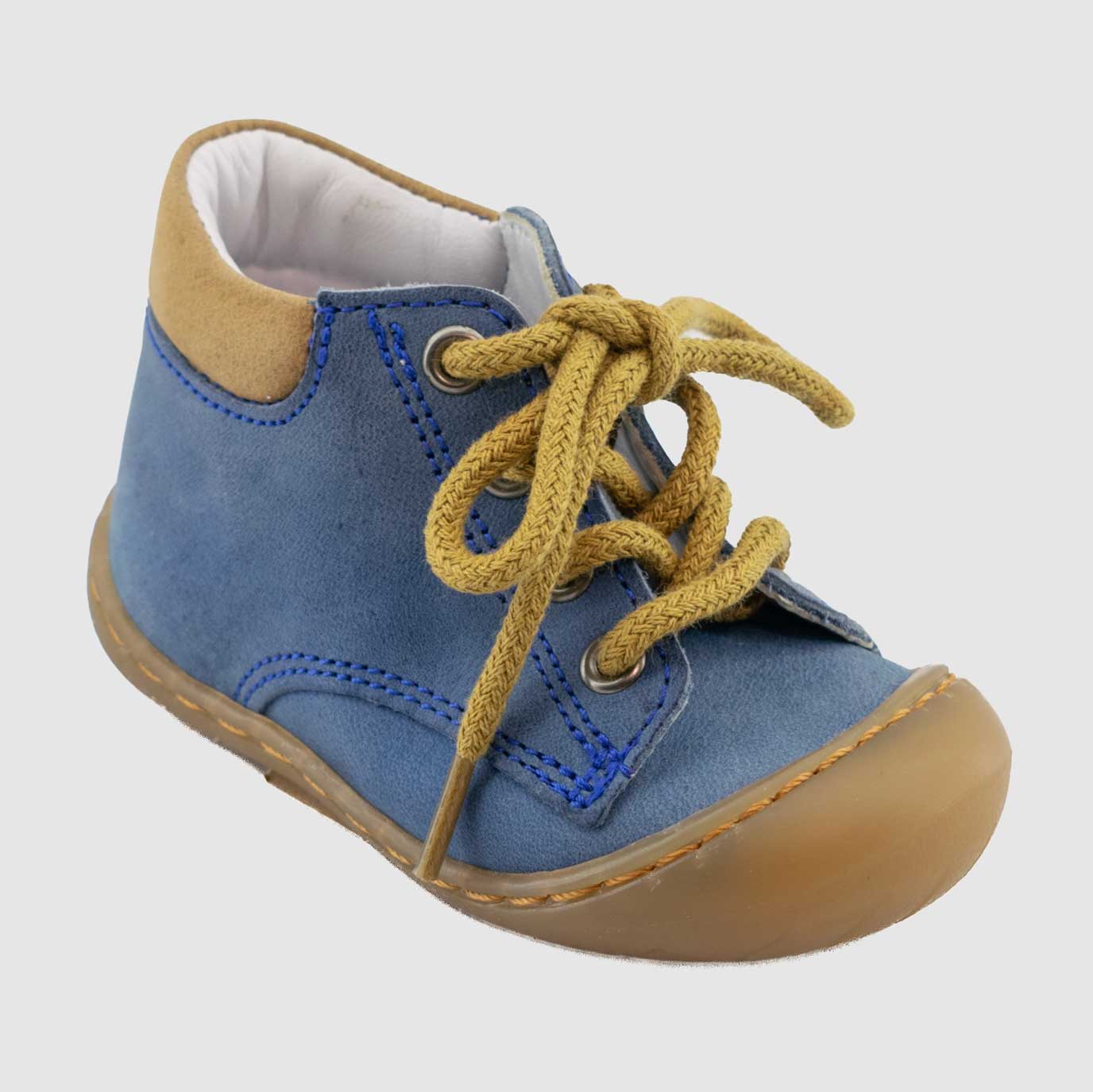 Chaussure-Enfant-Garcon-Bellamy-BO-BLAM-Bleu-Cuir-Bottillon