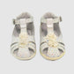 Chaussure-Enfant-LittleMary-GLADYS-Blanc-Cuir-Imprime-pois-Couleur-Bottillon-Up