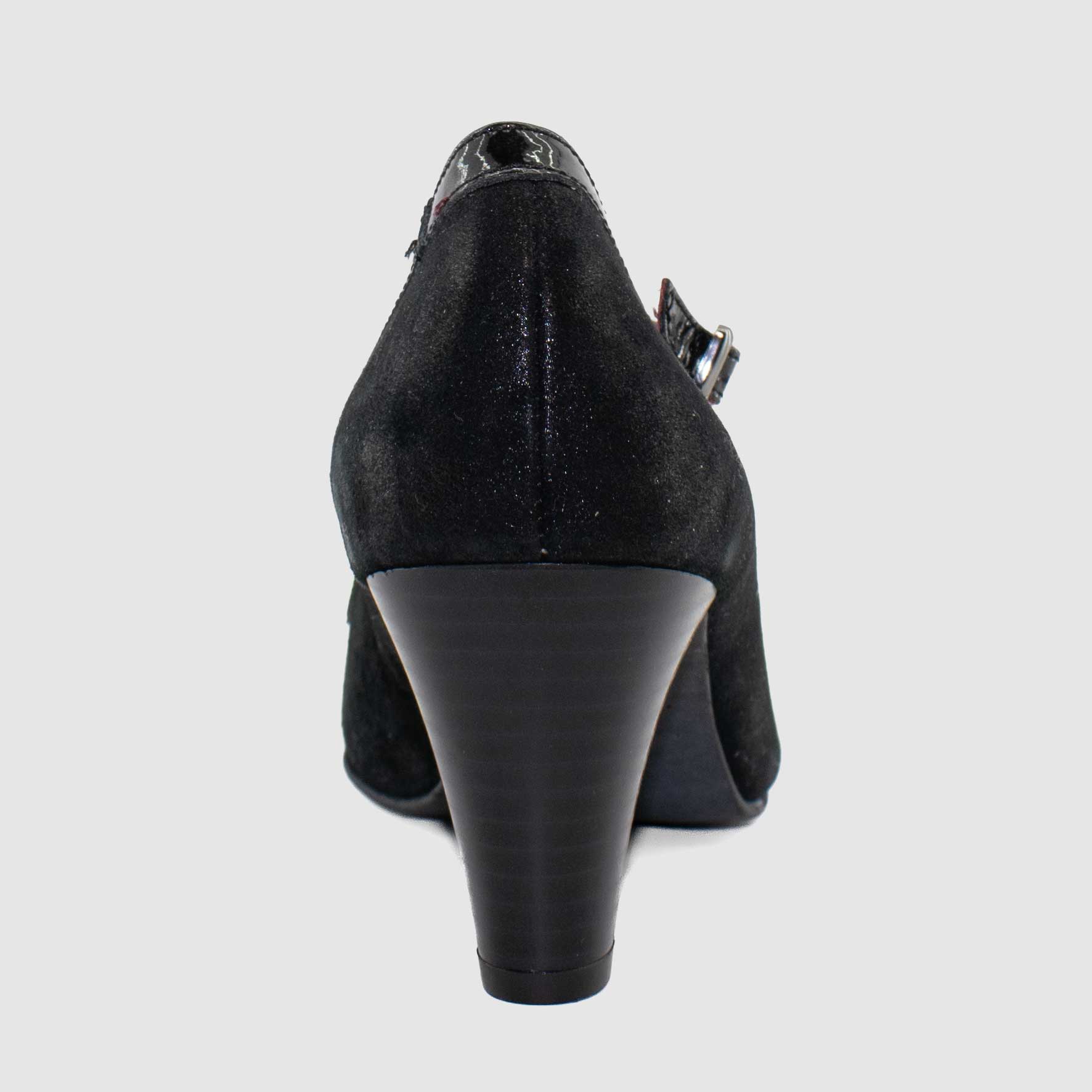 Chaussure Femme Artika TOLLAN Noir Cuir Imprimé Escarpin Back