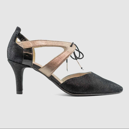 Chaussure-Femme-Artika-YNANI-Noir-Nubuck-Escarpin-Side