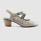 Chaussure-Femme-Dorking-ST-GERMAIN-Gris-Cuir-Imprime-Escarpin-Side