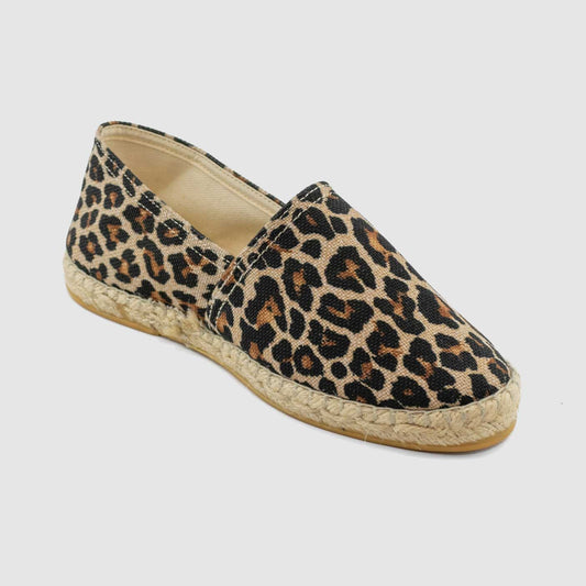 Chaussure-Femme-La-Maison-De-Lespadrille-RUSTIC-Leopard-Marron-Toile-Espadrille