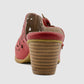 Chaussure-Femme-Laura-Vita-DOCNJONO-Rouge-Cuir-Mule-Back