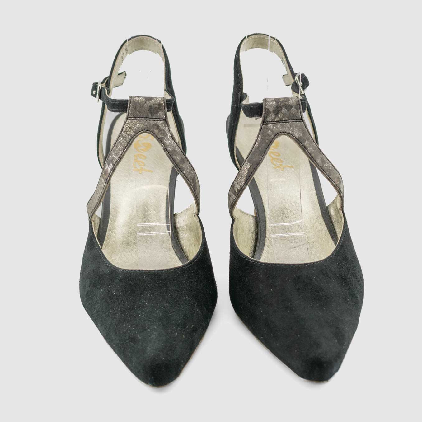 Chaussure-Femme-Pindiere-GLISPO-Noir-Nubuck-Escarpin-Up