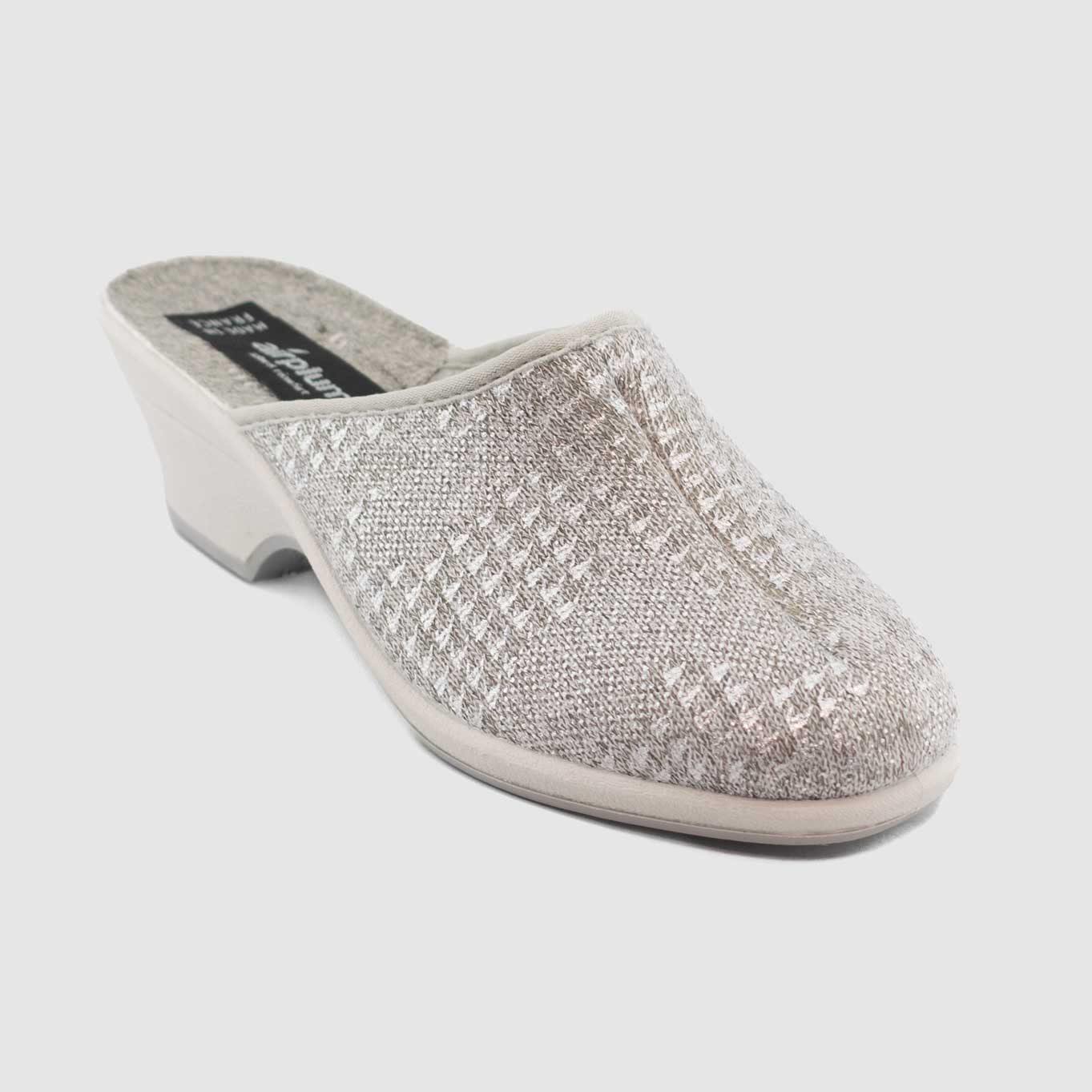 Chaussure-Femme-Sodopac-SAMAP-Gris-Strech-Pantoufle