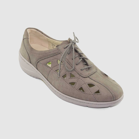 Chaussure-Femme-Waldlaufer-607009-Gris-Nubuck-Sport