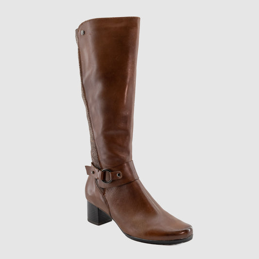 Chaussure-Femme-caprice-mailly-cognac-cuir-botte