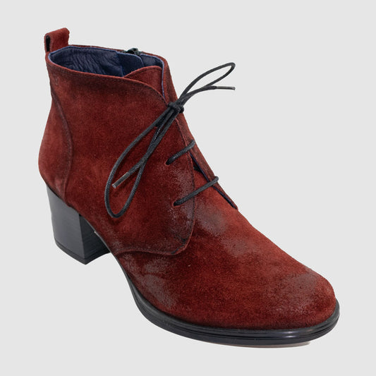 Chaussure-Femme-dorking-brise-bordeaux-daim-bottine