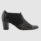 Chaussure-Femme-dorking-francheville-noir-cuir-imprime-trotteur-Side