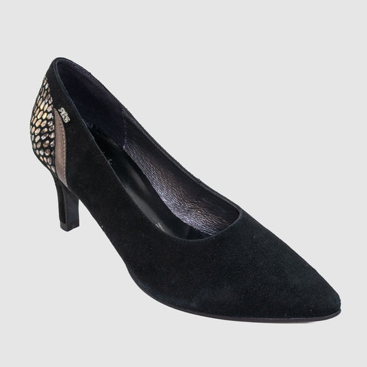 Chaussure-Femme-geollamy-echantillons-noir-escarpin