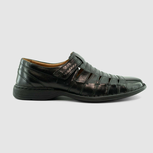 Chaussure-Homme-Josef-Seibel-STEVEN-Noir-Cuir-Sport-Side