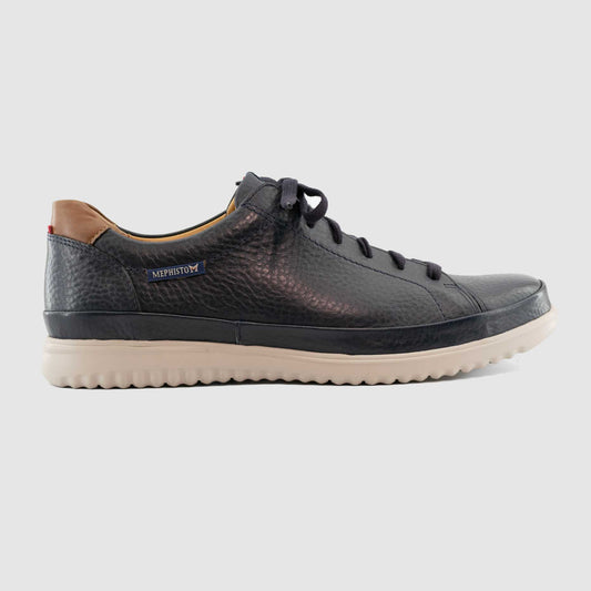 Chaussure-Homme-Mephisto-THOMAS-Marine-Cuir-Sport-Side