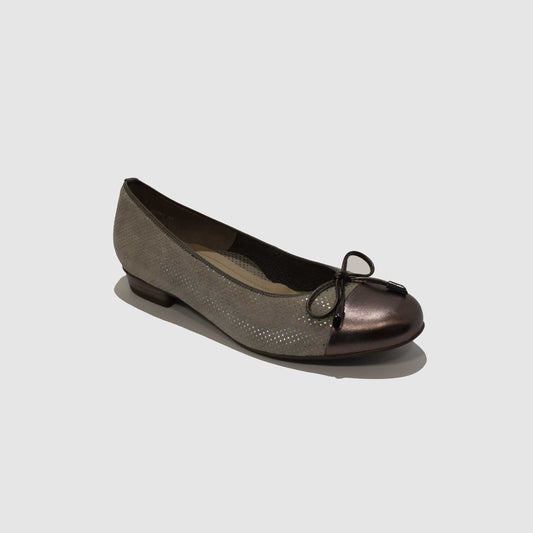 Ara - 33760 Gris Bronze - Ballerine