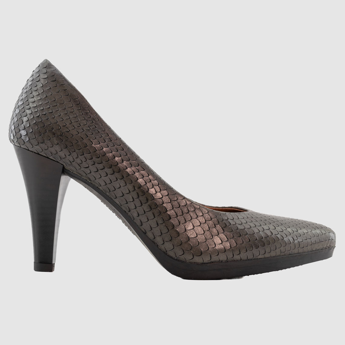 Destockage-Chaussure-Femme-pindiere-mycha-gris-cuir-croco-escarpin-Side