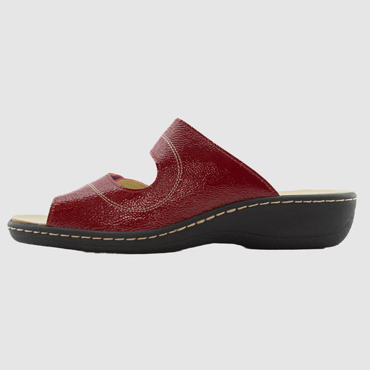 arbell-troyes-garant-camomille-rouge-cuir-vernis-mule-3